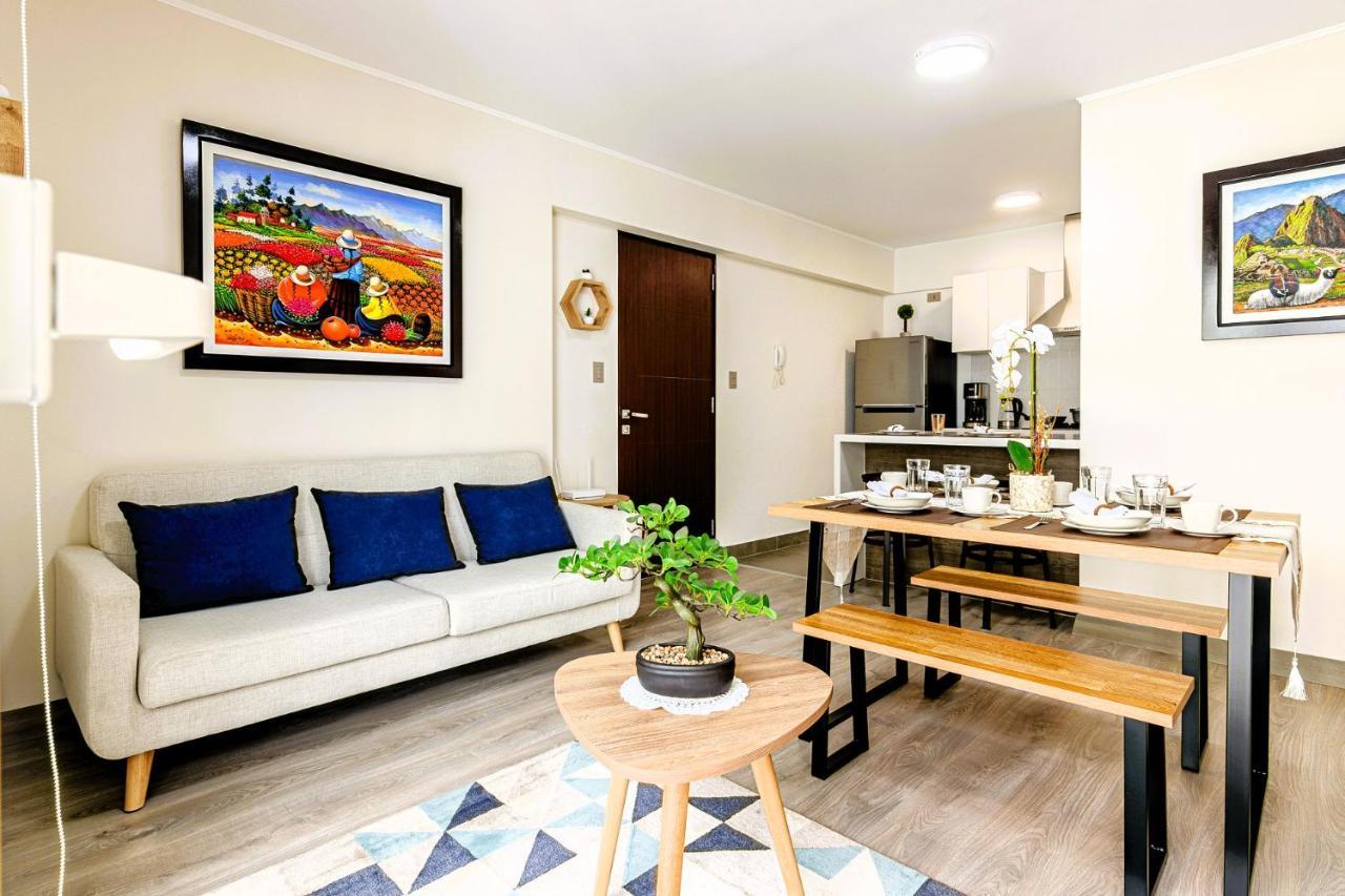 Peaceful 2Br Apartment W Balconies N Parking Лима Экстерьер фото